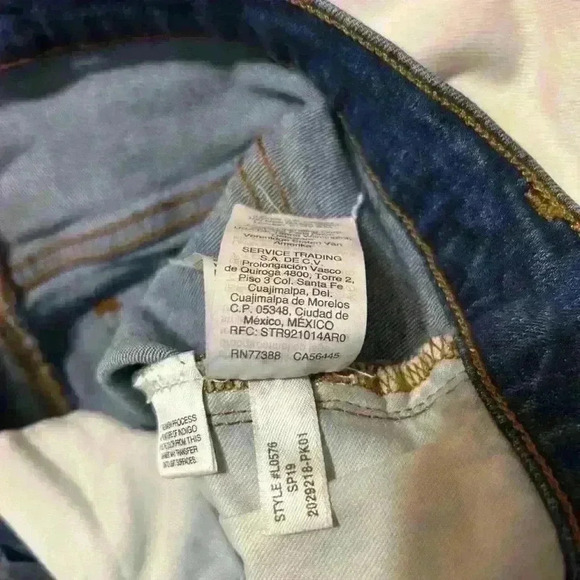 J. Crew Mercantile Raw Edge Hem Denim Mini Skirt Cutoff Frayed  Women's Size 8 - Picture 7 of 7